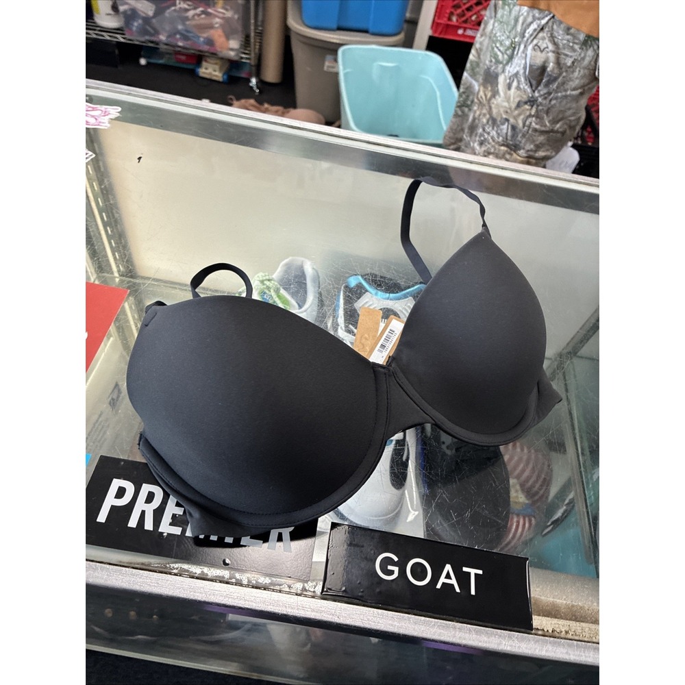 Skims Fits Everybody T-shirt Bra Size 34D Onyx New Women's